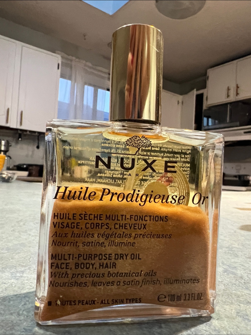 NUXE Huile Prodigieuse Or Multi-Purpose Dry Oil - with shimmer, gold